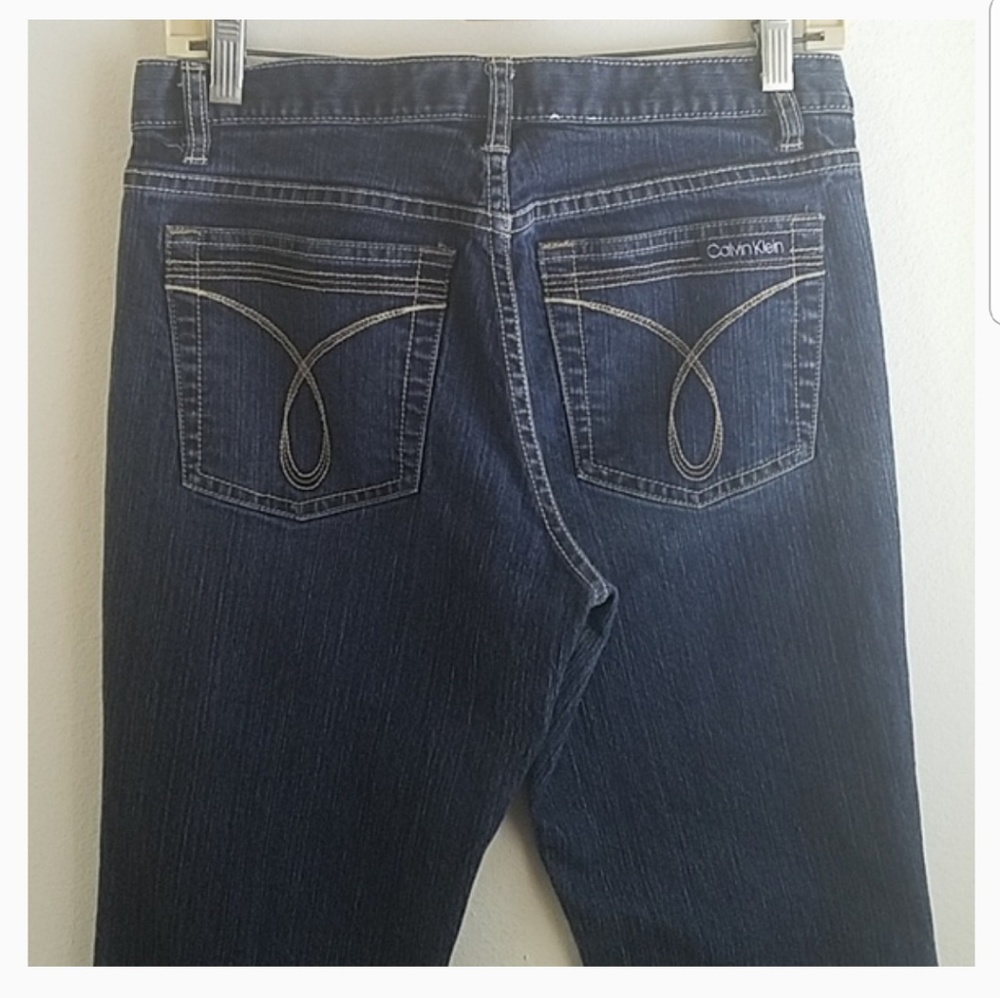 Calvin Klein flare jeans sz 6